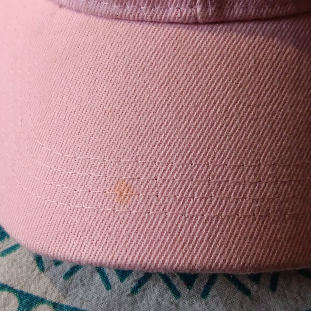 Pink flag hat adjustable back - Picture 2 of 2